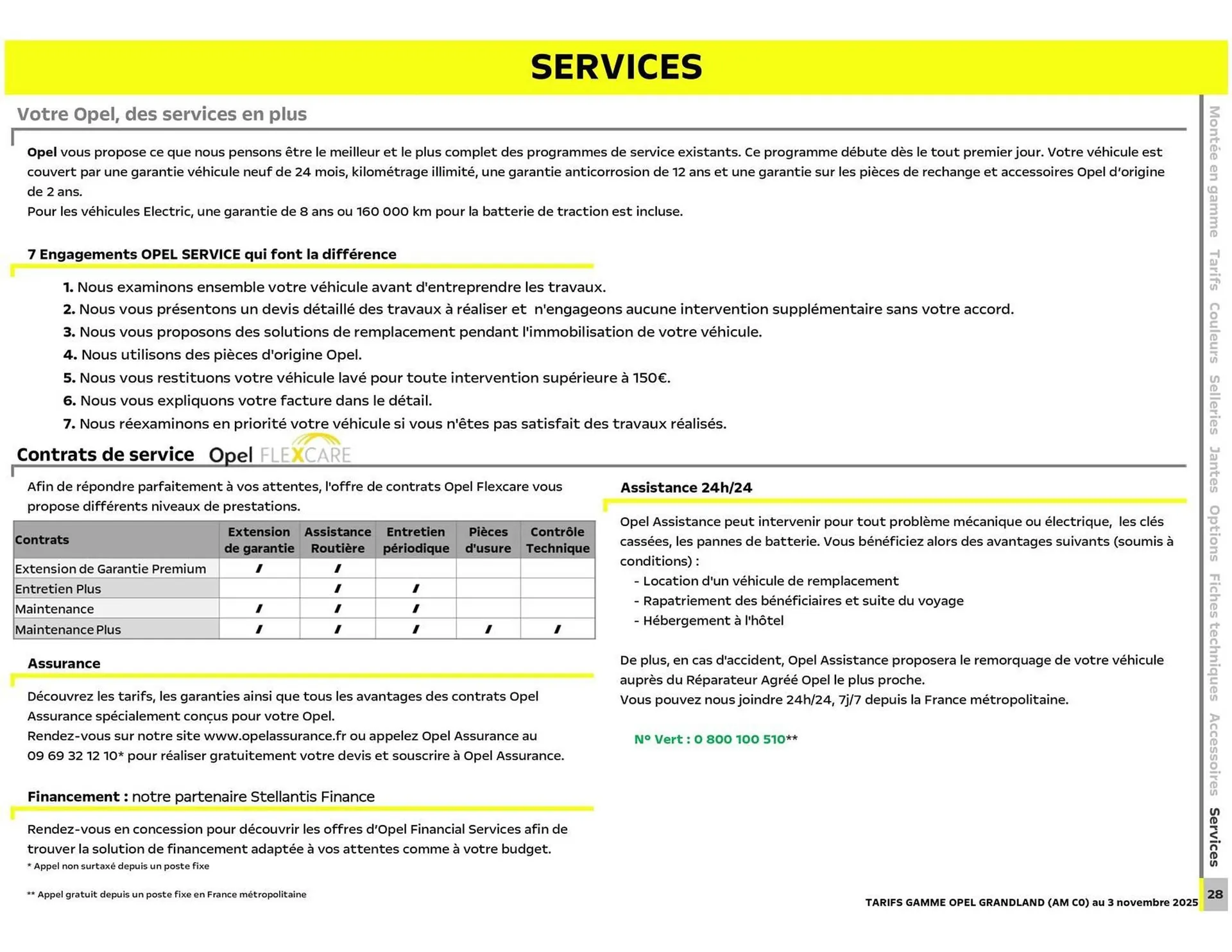 Catalogue Opel du 6 janvier au 6 janvier 2027 - Catalogue page 24