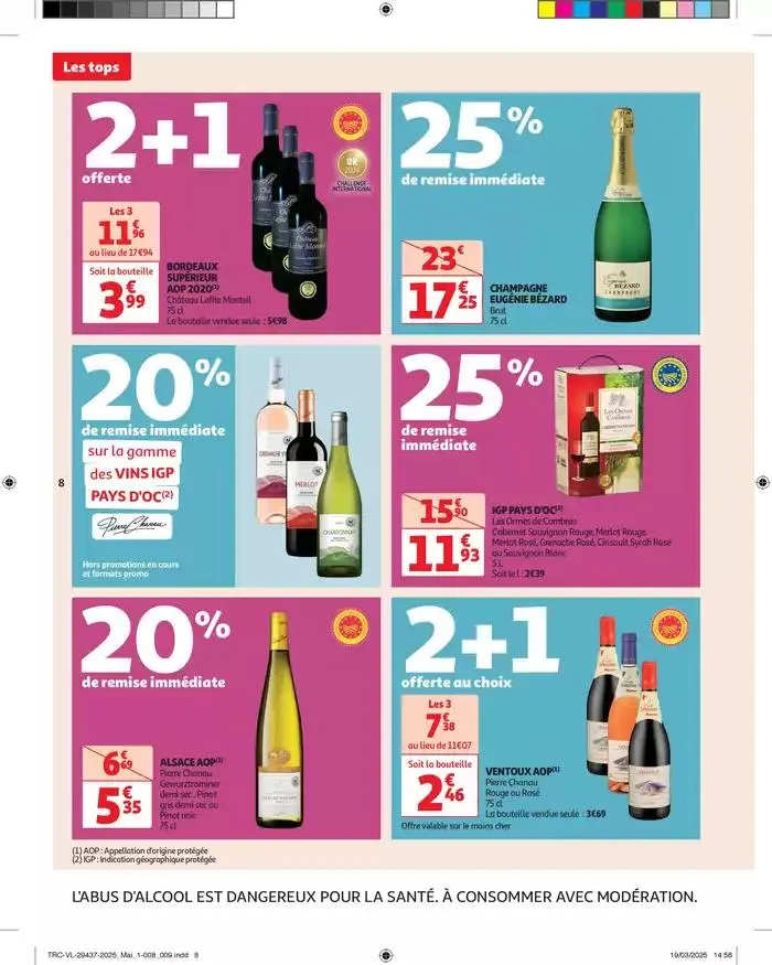 Des prix aussi bas, c'est le top du 29 avril au 11 mai 2025 - Catalogue page 8