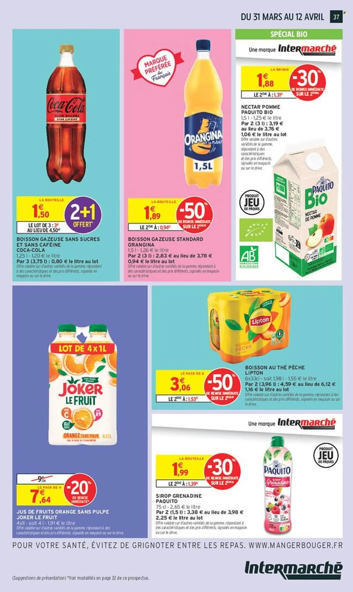 Catalogue Intermarché du 31 mars au 12 avril 2026 - Catalogue page 37