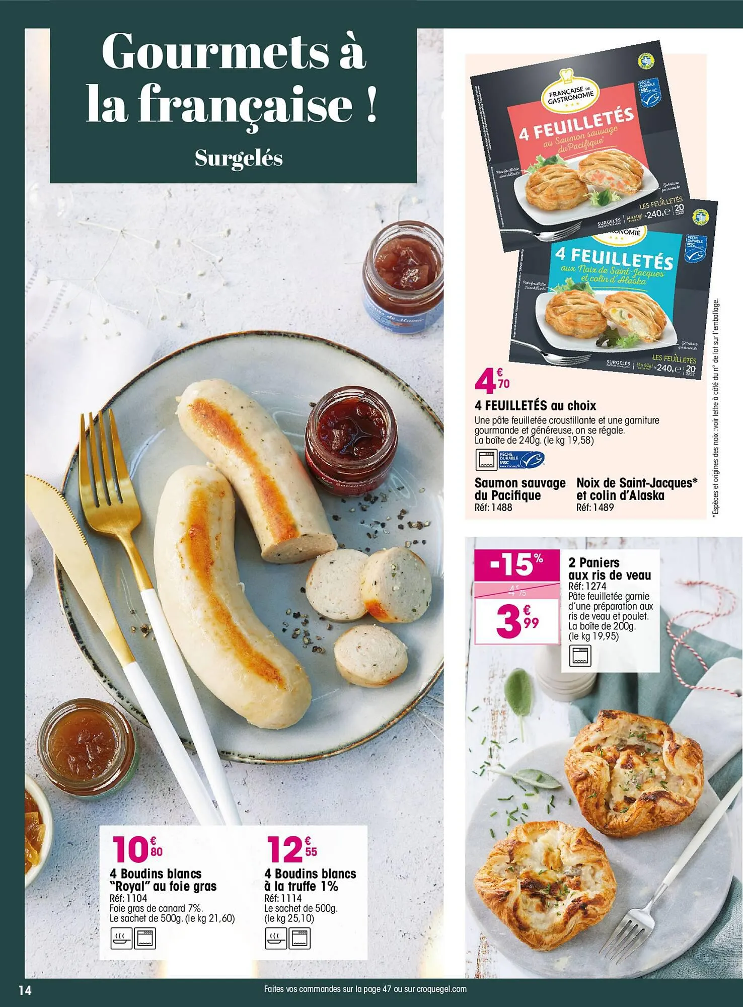 Catalogue Croque Gel du 28 octobre au 26 novembre 2023 - Catalogue page 14