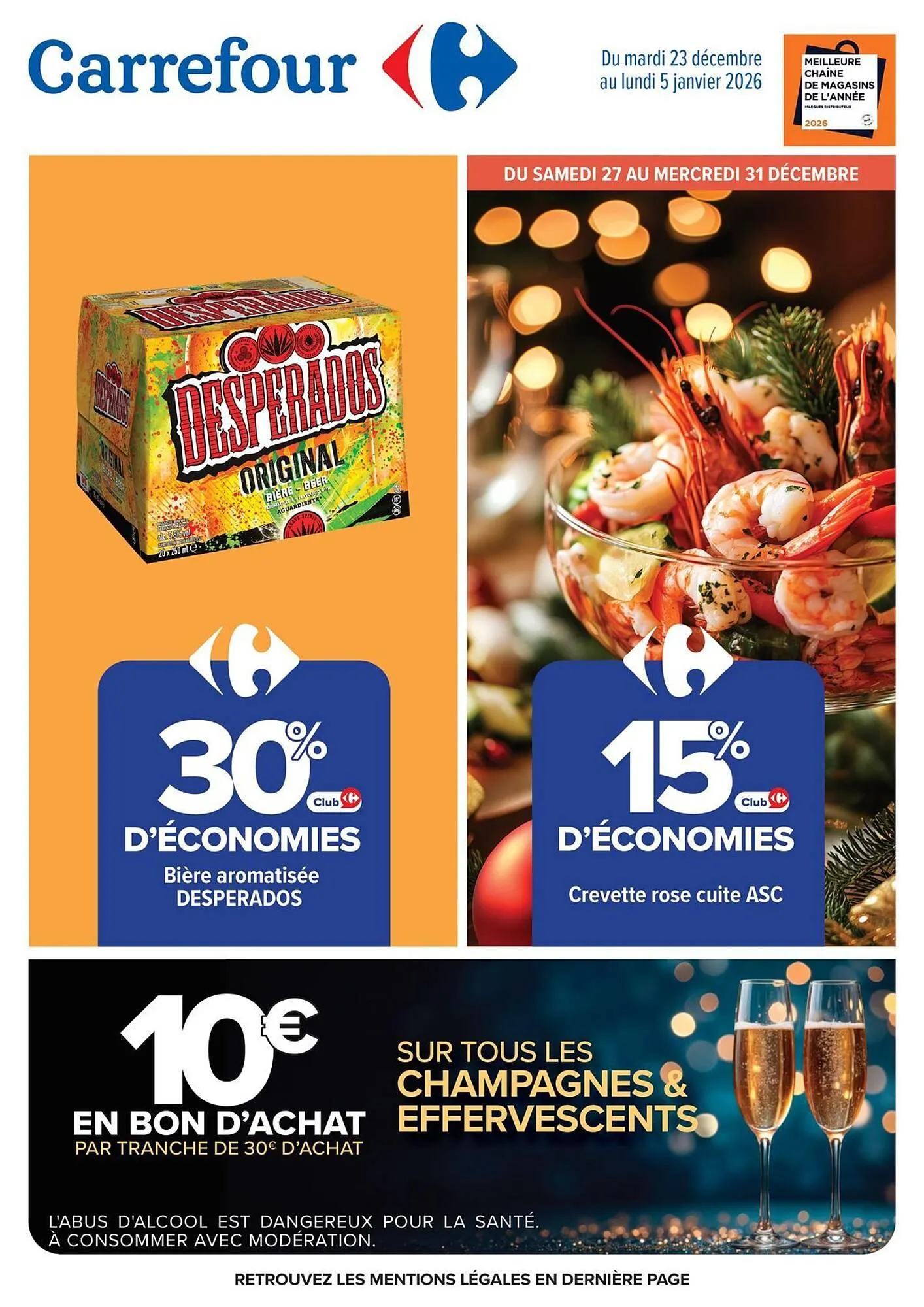 Catalogue Carrefour du 23 décembre au 5 janvier 2026 - Catalogue page 1