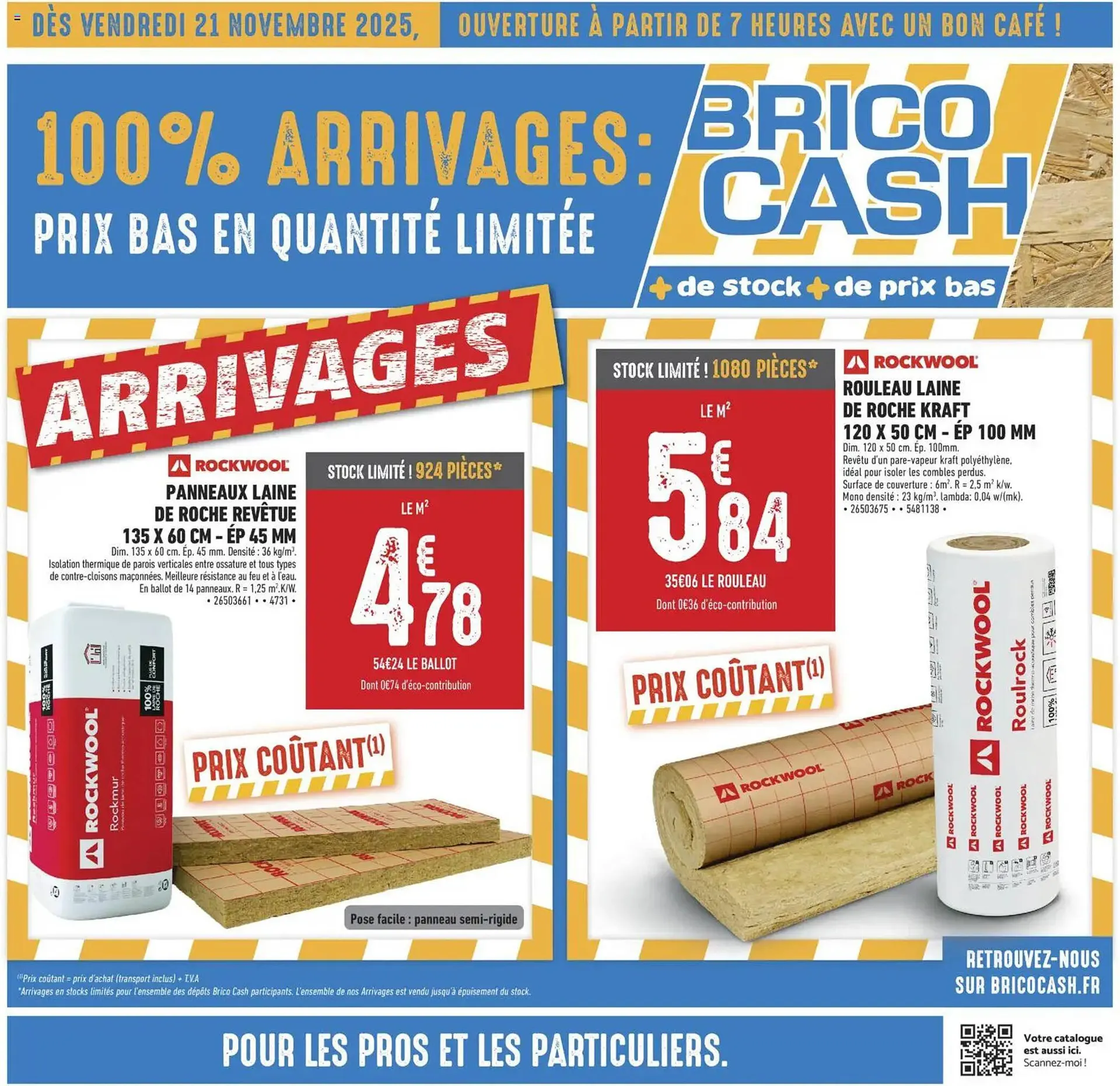 Catalogue Brico Cash du 21 novembre au 4 décembre 2025 - Catalogue page 1