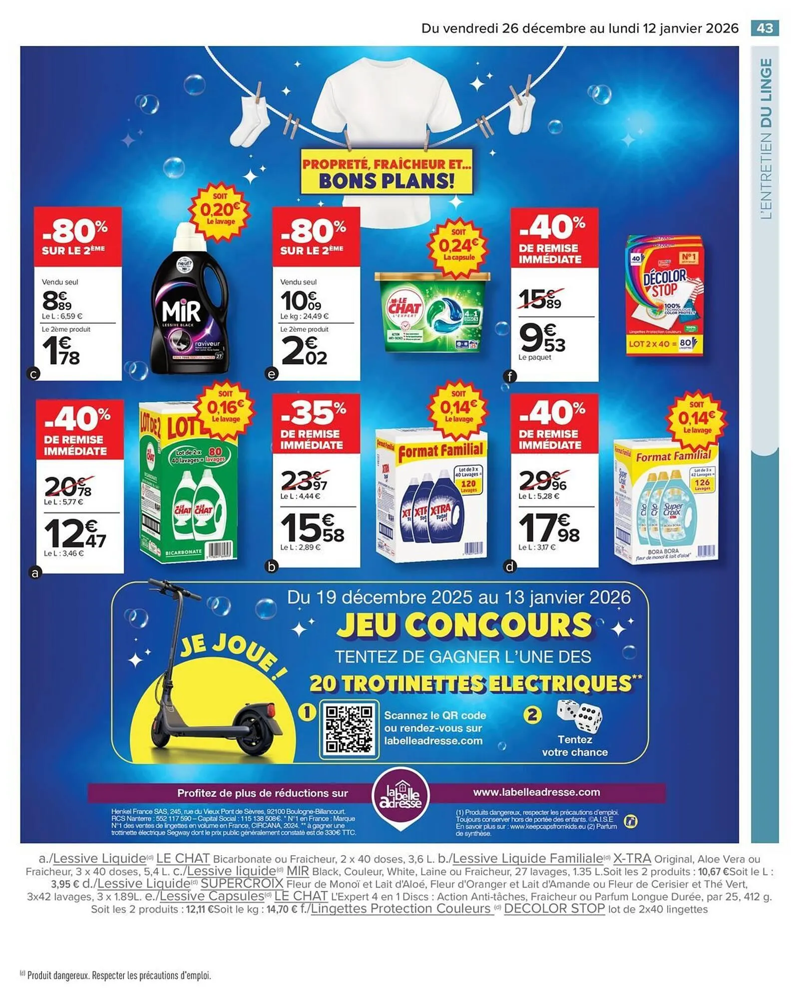 Catalogue Carrefour du 26 décembre au 12 janvier 2026 - Catalogue page 45