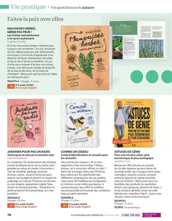 Mai - Juin 2025 du 30 avril au 30 juin 2025 - Catalogue page 78