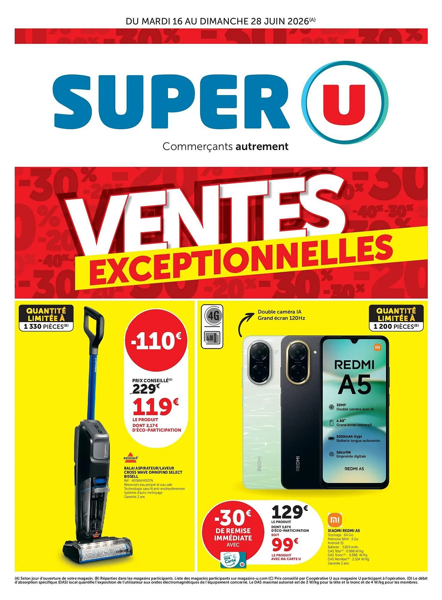 Catalogue Super U du 16 juin au 28 juin 2026 - Catalogue page 1