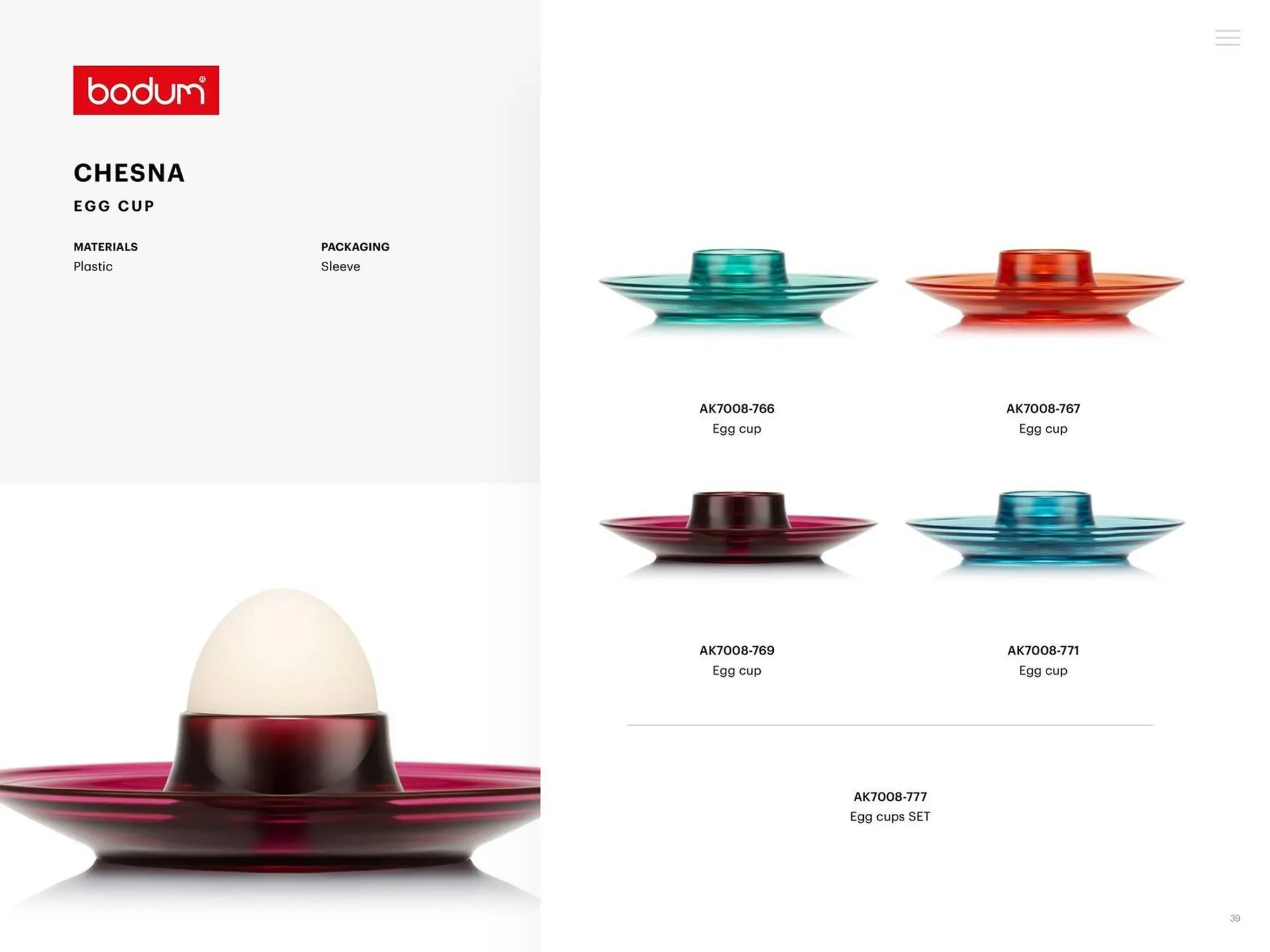 Catalogue Bodum du 25 mars au 31 décembre 2025 - Catalogue page 39