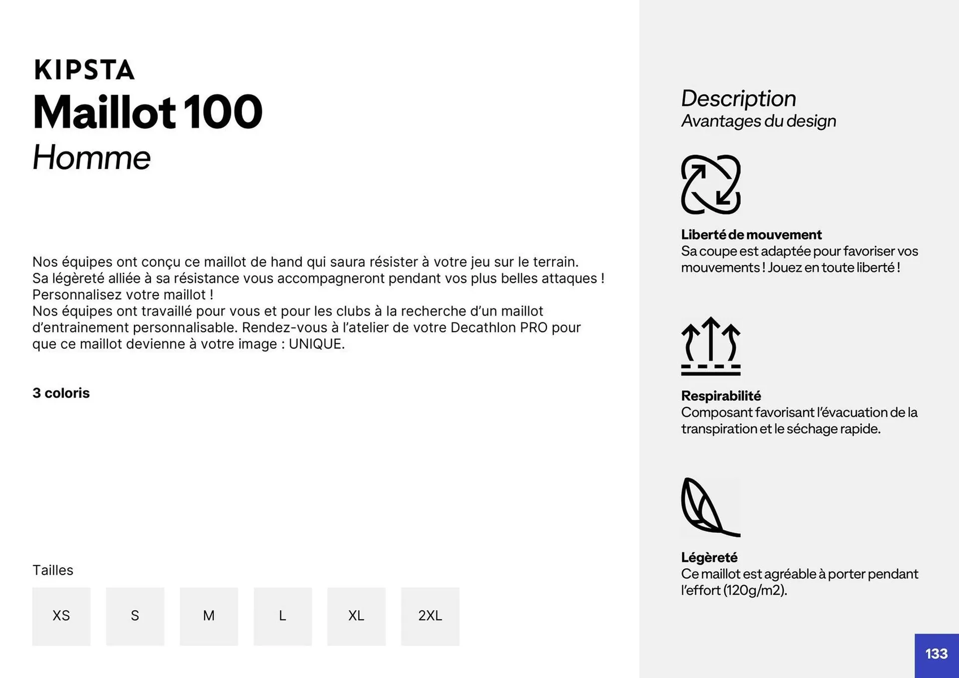 Catalogue Decathlon du 2 avril au 31 décembre 2026 - Catalogue page 133