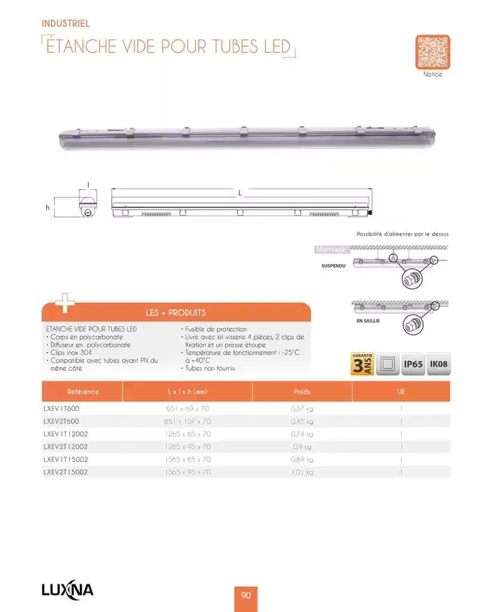 LUXNA 2025 du 1 janvier au 31 décembre 2026 - Catalogue page 92