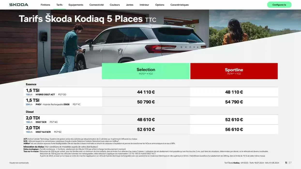 Škoda Kodiaq du 17 octobre au 17 octobre 2025 - Catalogue page 5