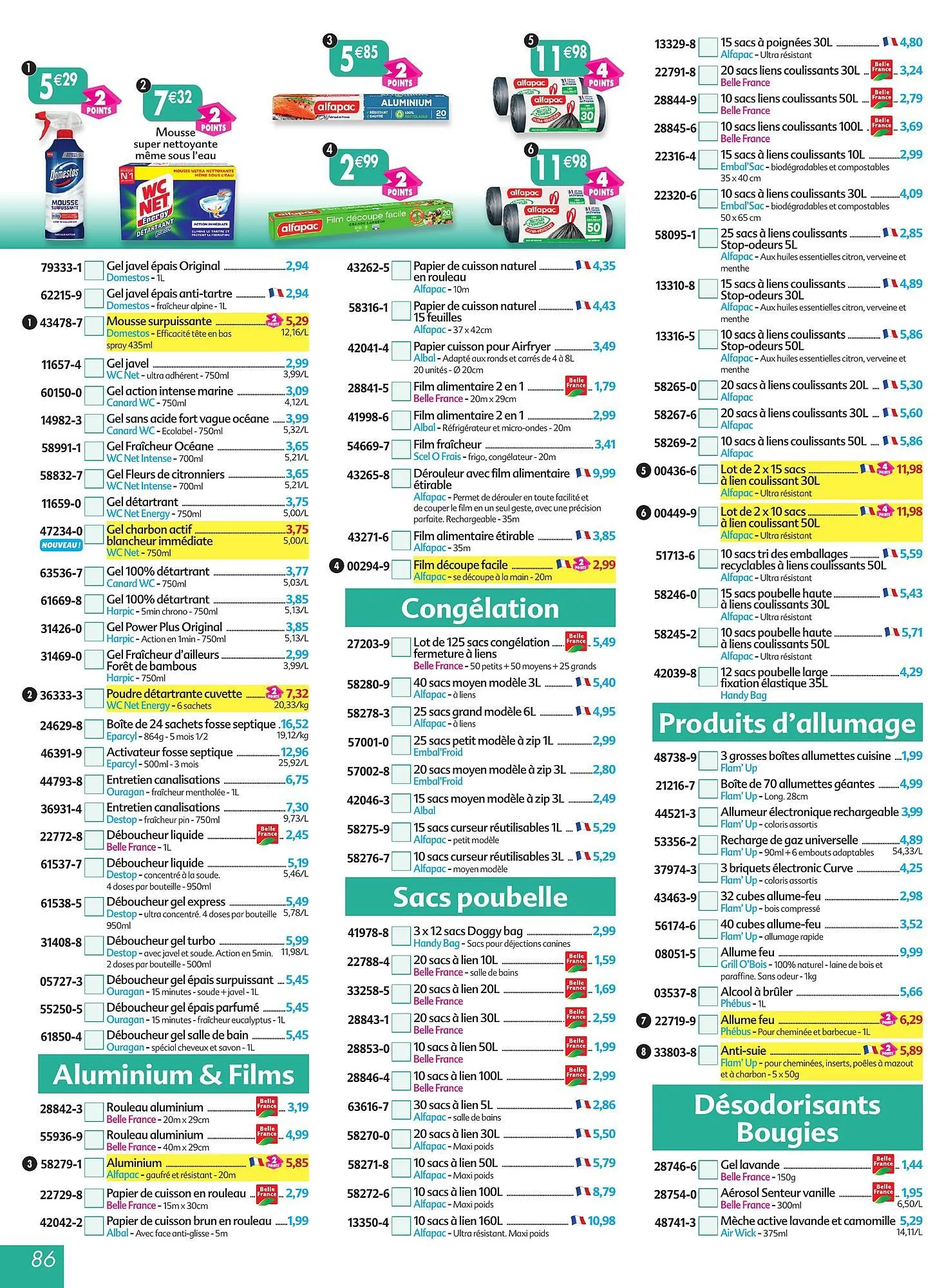 Catalogue Maximo du 30 septembre au 31 octobre 2025 - Catalogue page 86