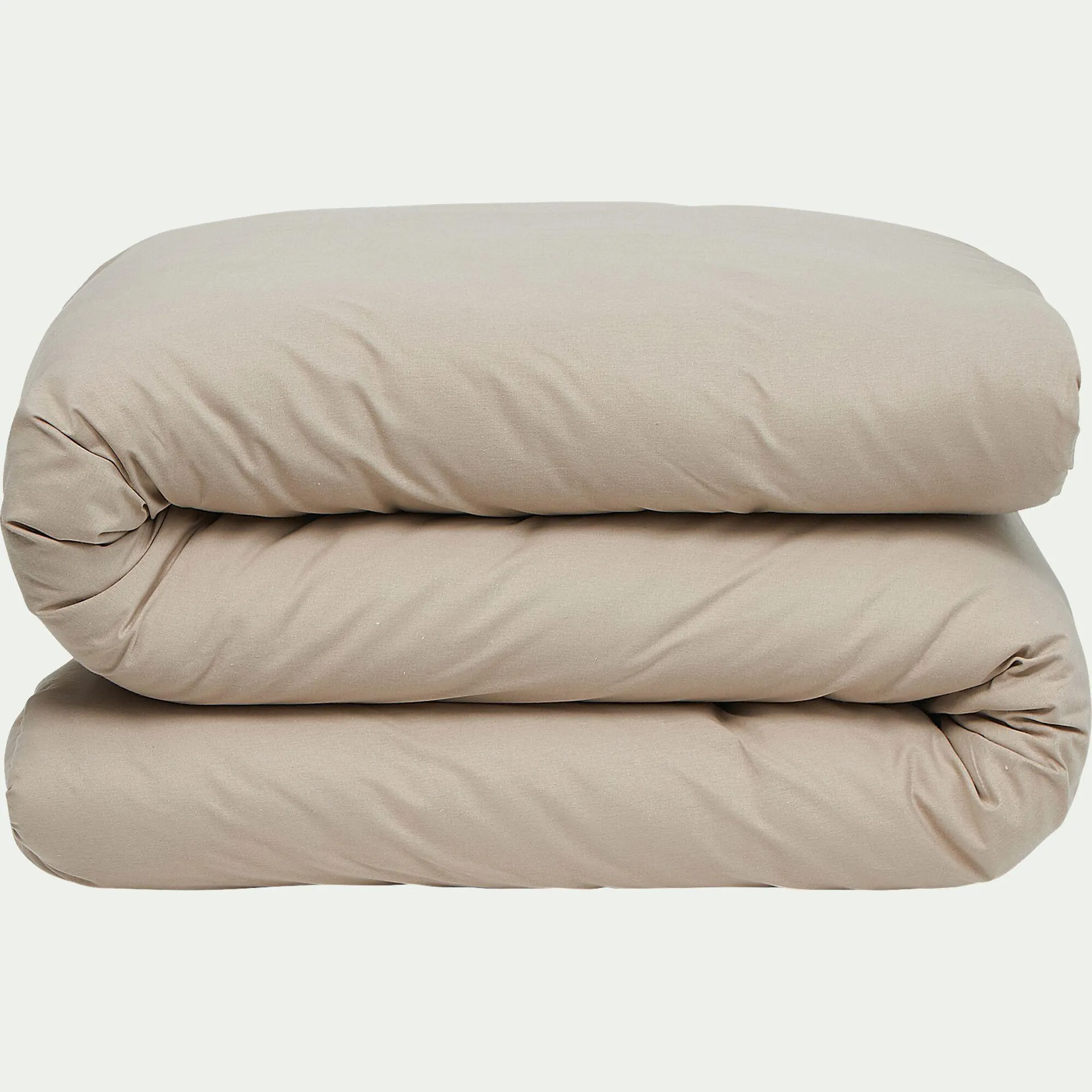 Housse de couette en coton 240x220cm - beige alpilles