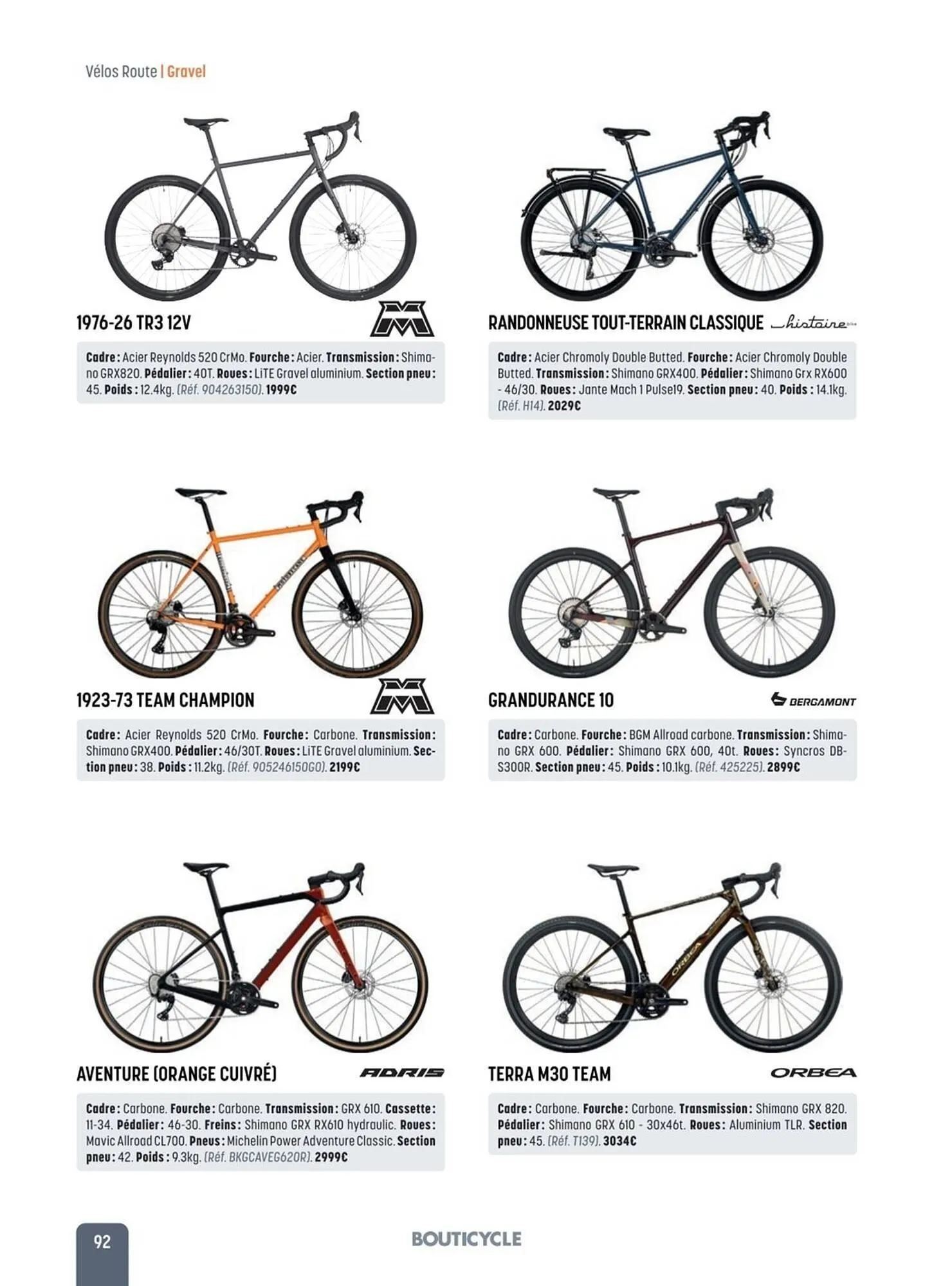 Catalogue Bouticycle du 27 janvier au 31 décembre 2026 - Catalogue page 92