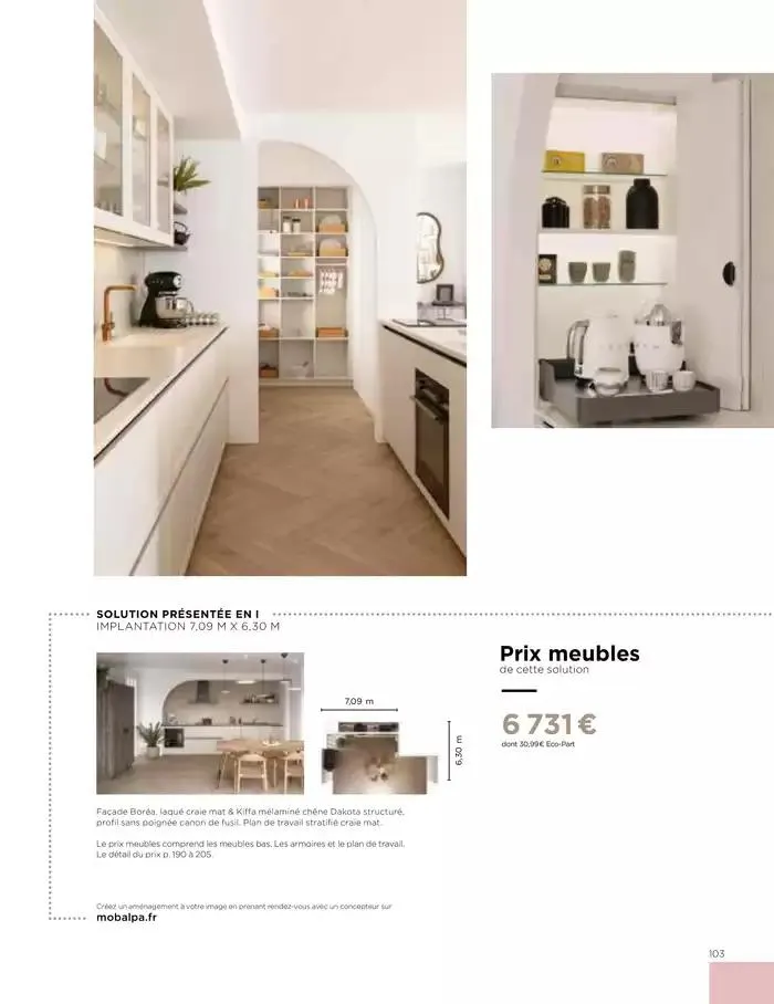 Cuisines & aménagements sur-mesure du 6 mars au 31 décembre 2025 - Catalogue page 105