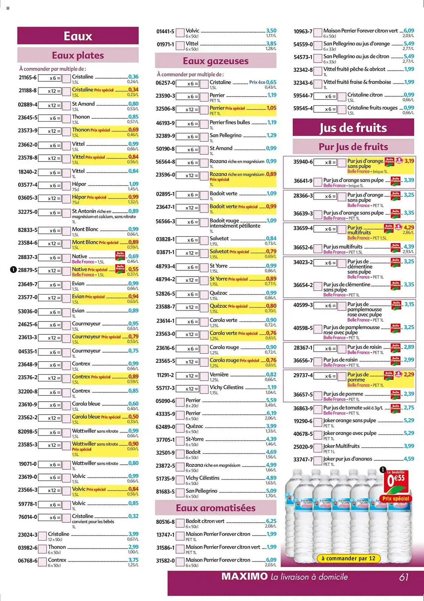 Catalogue Maximo du 7 juillet au 3 août 2025 - Catalogue page 61