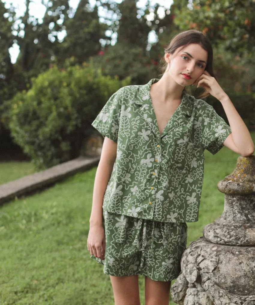 Ensemble chemisette et short Jenna Le Sud