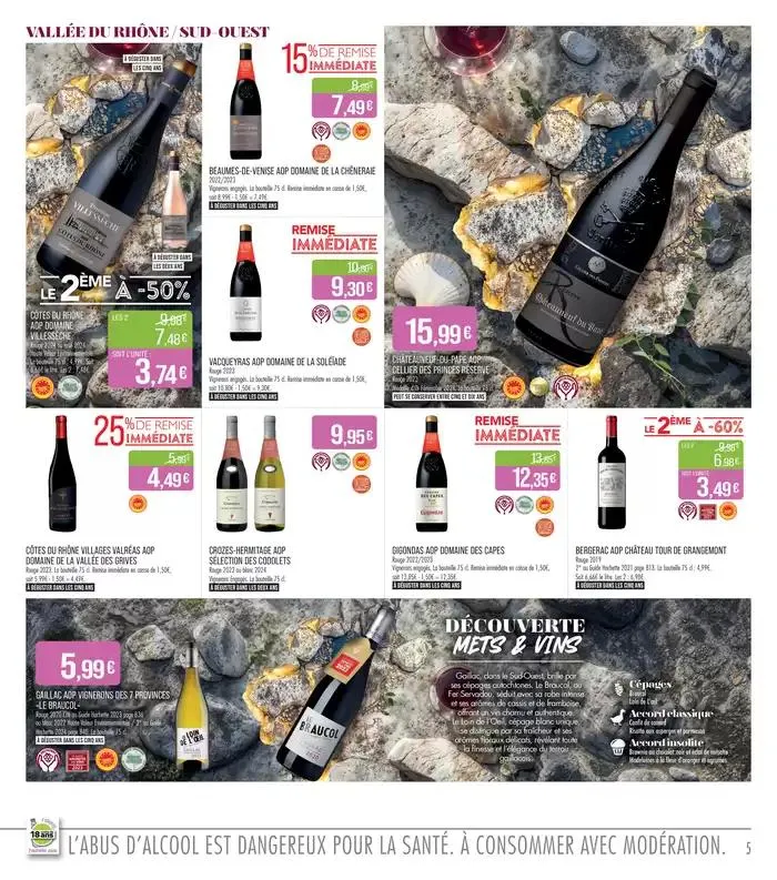 FOIRE AU VINS PRINTEMPS 2025 du 18 mars au 30 mars 2025 - Catalogue page 5