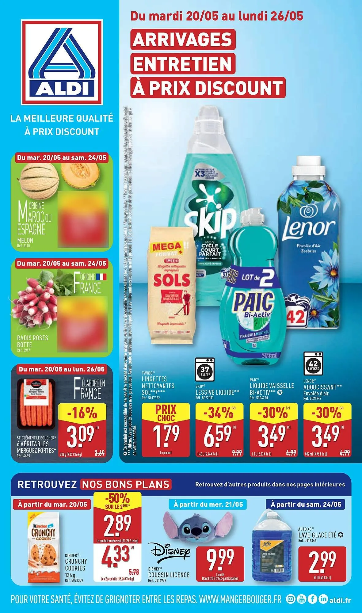 Catalogue ALDI du 20 mai au 26 mai 2025 - Catalogue page 1