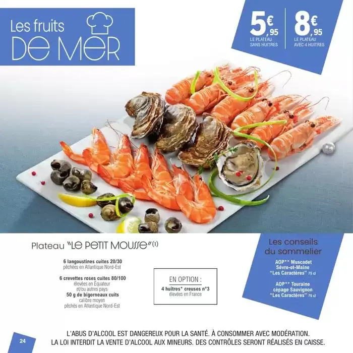 CARTE TRAITEUR PERMANENTE - MIXTE du 27 mars au 24 novembre 2025 - Catalogue page 24