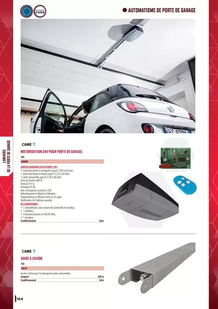 Guide Quincaillerie Serrurerie 2025 - 2026 du 1 avril au 1 avril 2026 - Catalogue page 166