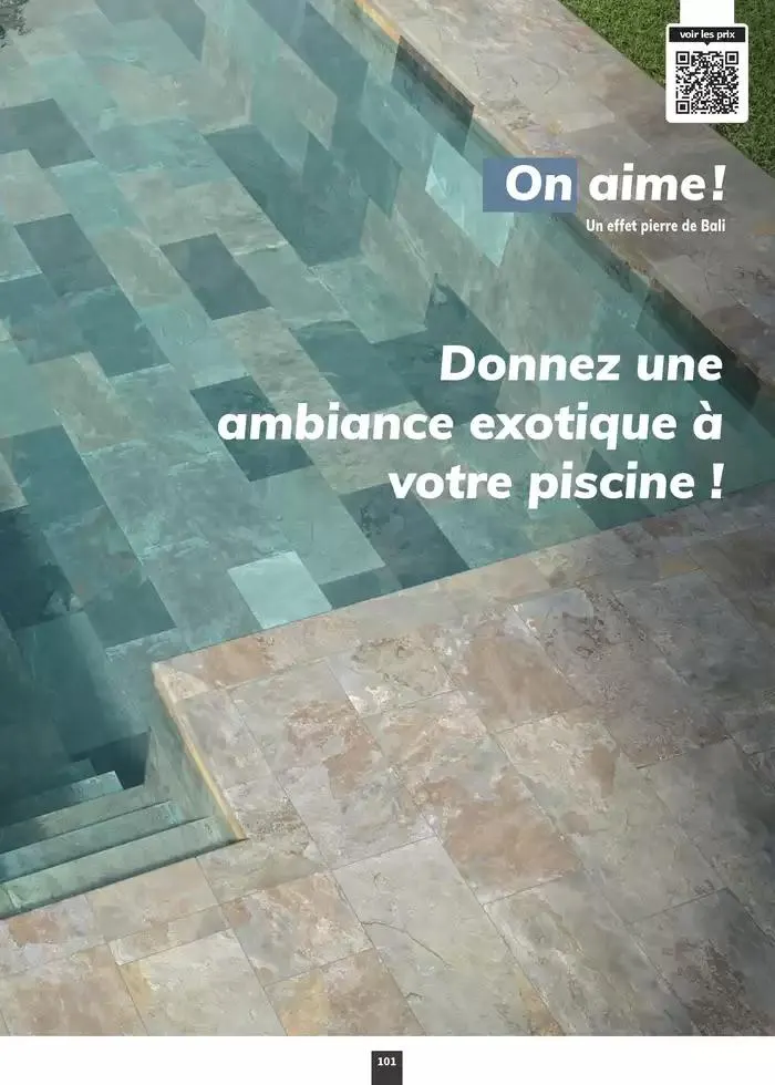 Aménagez votre extérieur SAISON 2025 du 1 janvier au 31 décembre 2025 - Catalogue page 103