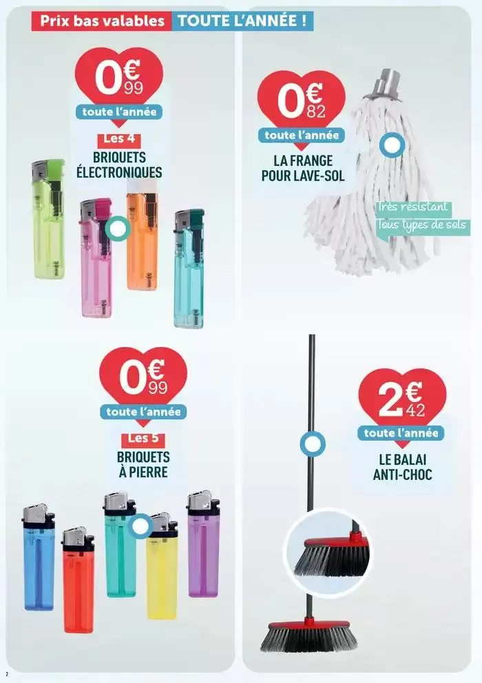 Le catalogue prix bas ! du 4 avril au 30 avril 2025 - Catalogue page 2
