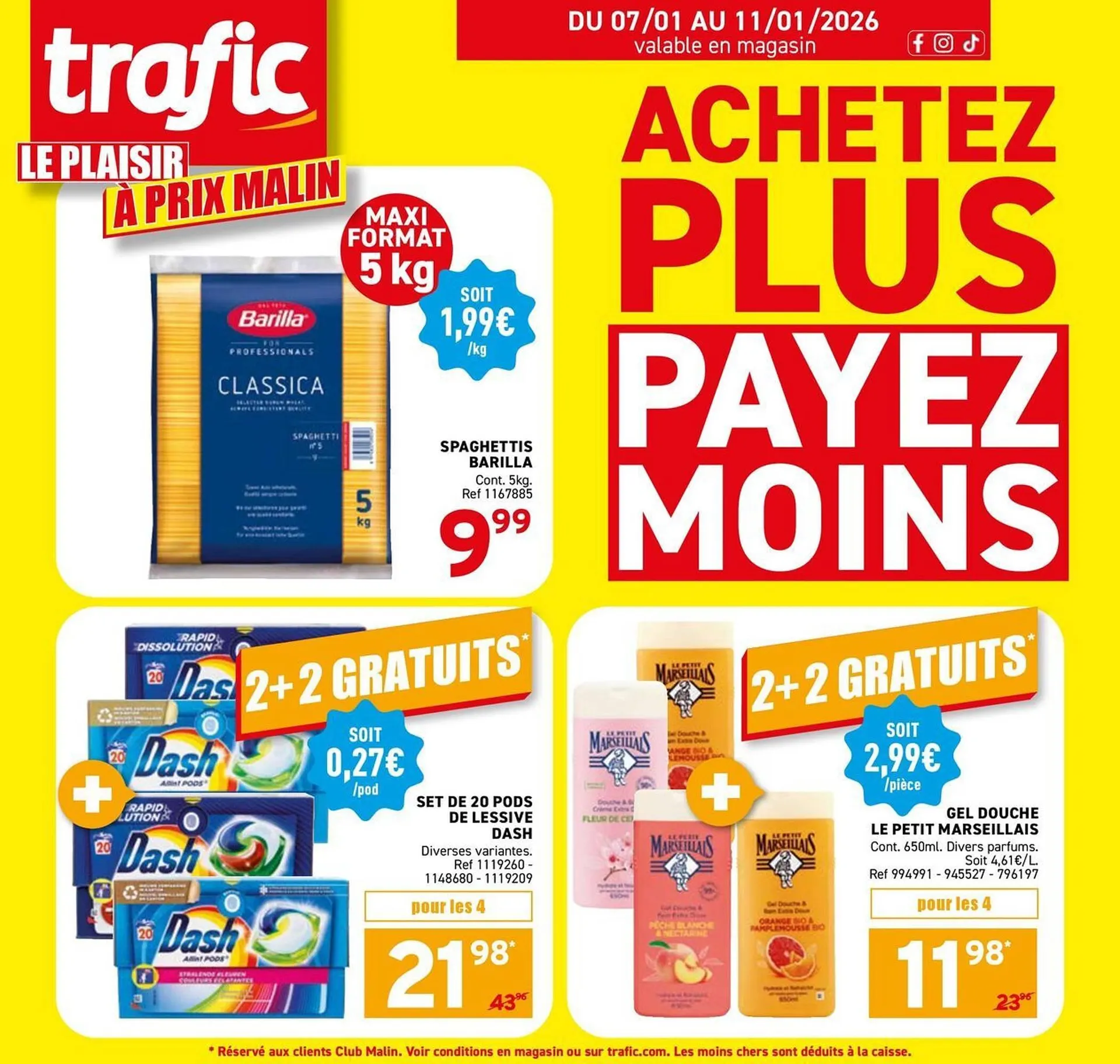 Catalogue Trafic du 6 janvier au 11 janvier 2026 - Catalogue page 1