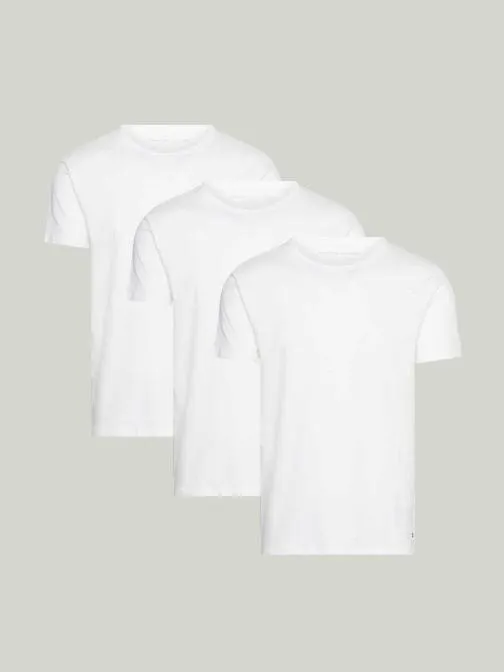 T-shirt - Stretch Cn Tee Ss 3P - Blanc