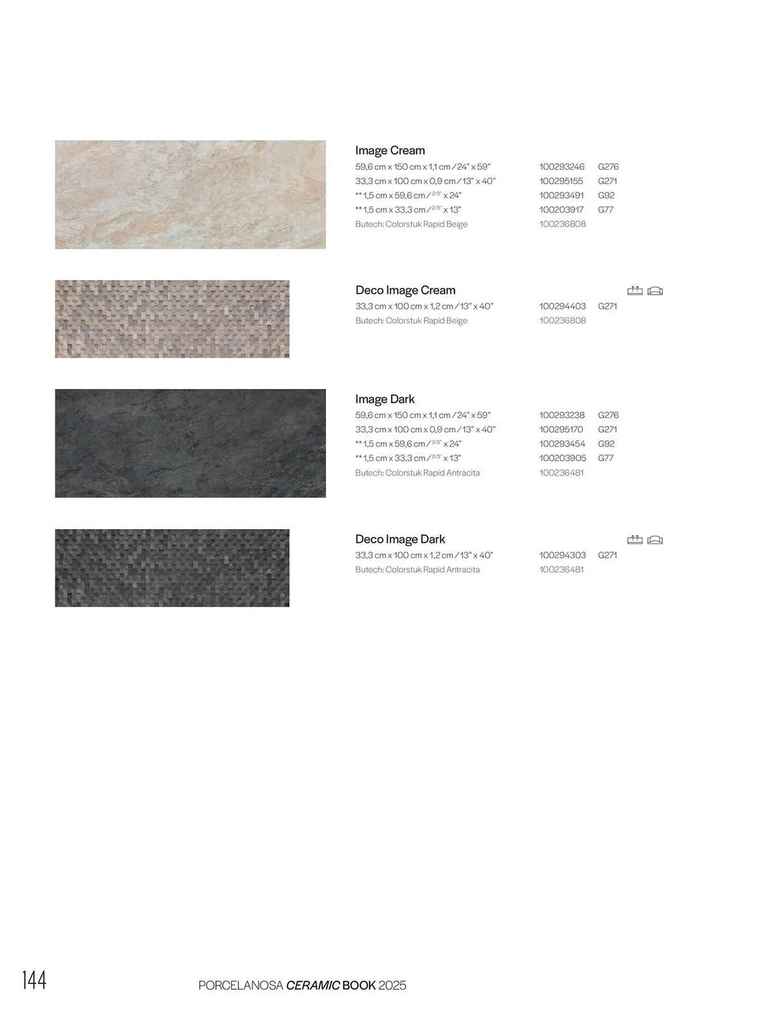 Catalogue Porcelanosa du 27 janvier au 31 décembre 2025 - Catalogue page 146