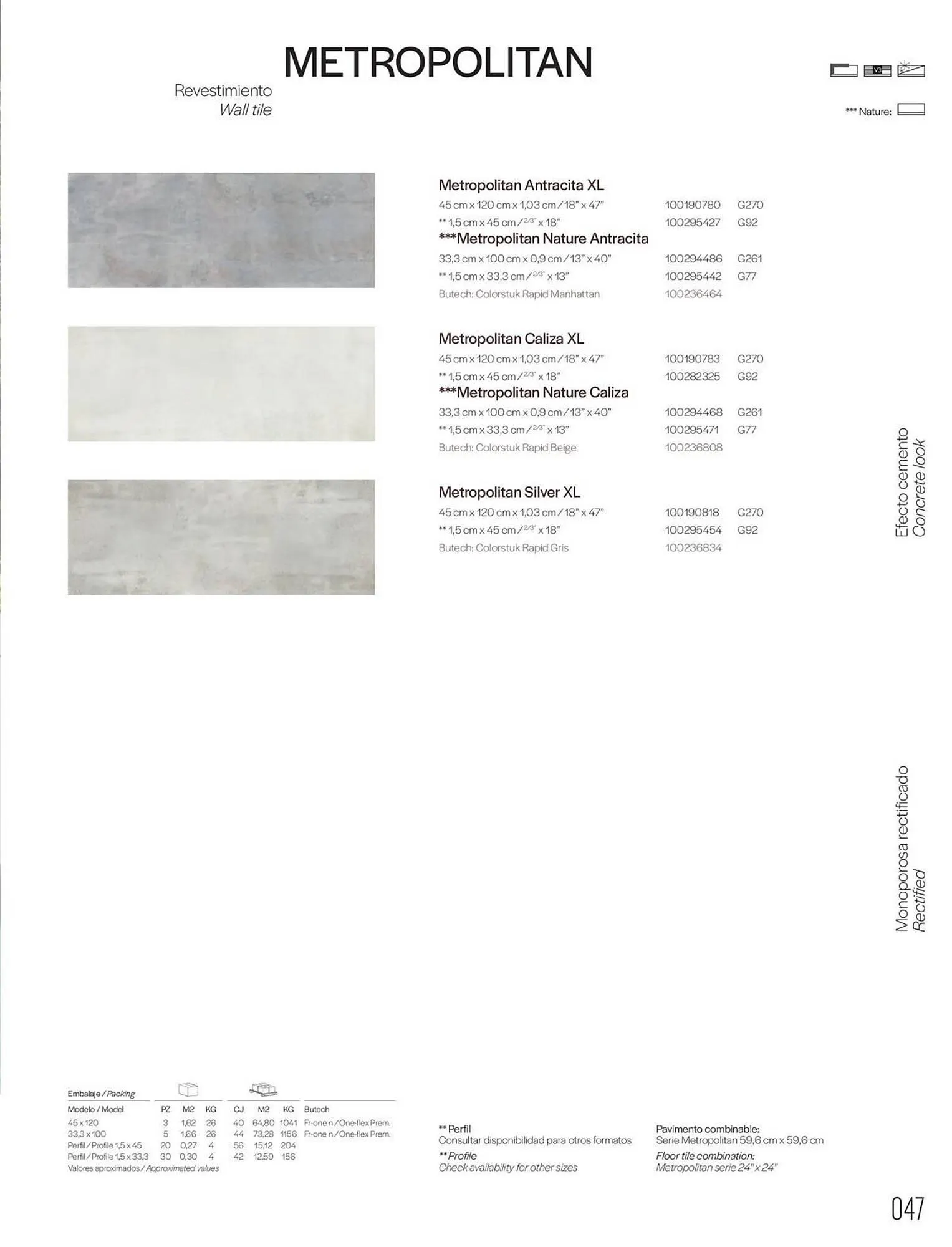 Catalogue Porcelanosa du 27 janvier au 31 décembre 2025 - Catalogue page 49