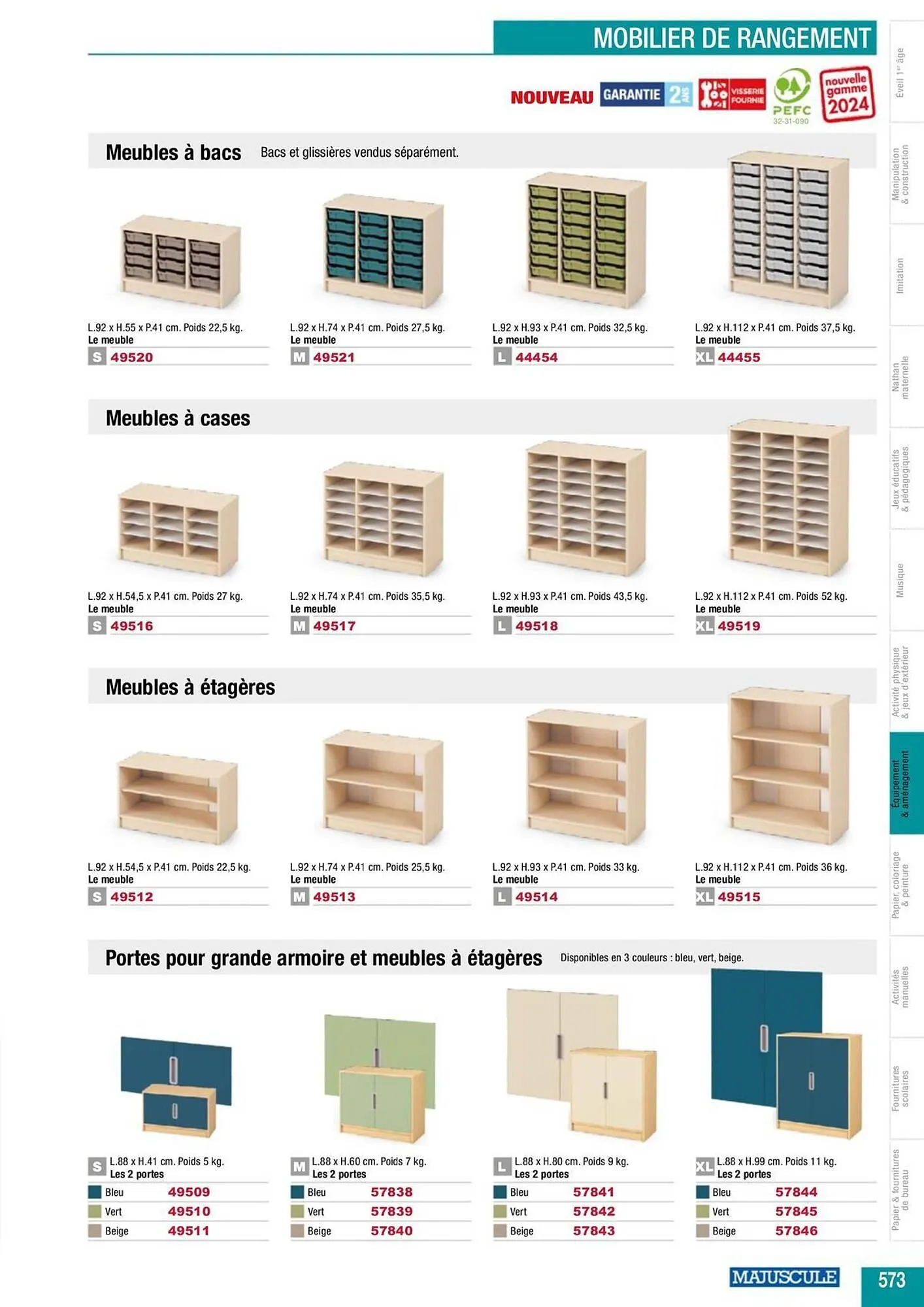 Catalogue Majuscule du 4 mars au 31 décembre 2025 - Catalogue page 597