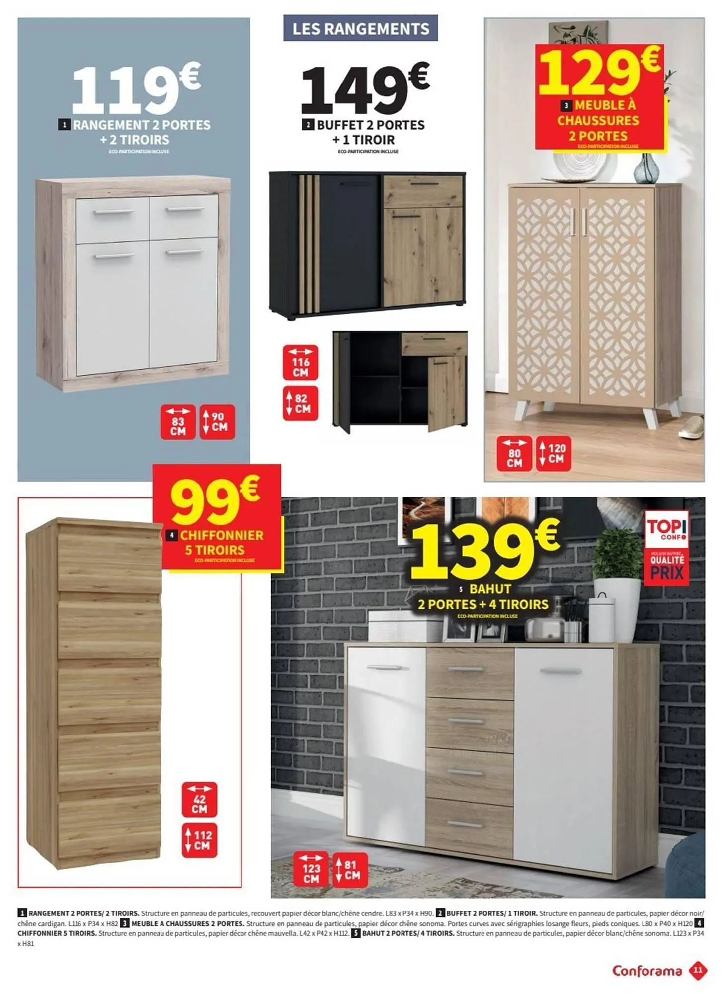 Catalogue Conforama du 17 février au 15 mars 2025 - Catalogue page 11