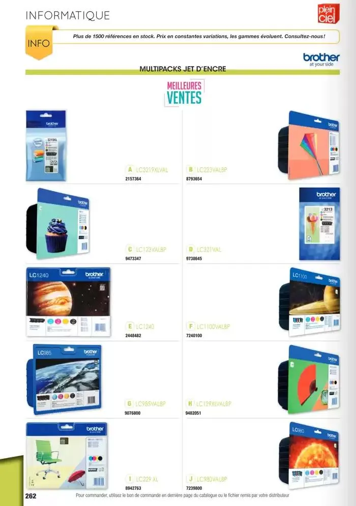 Écoles et loisirs 2025 du 1 janvier au 31 décembre 2025 - Catalogue page 262