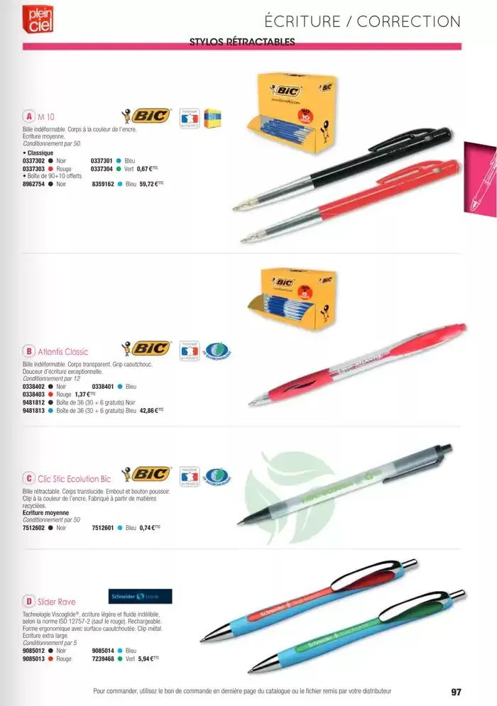 Écoles et loisirs 2025 du 1 janvier au 31 décembre 2025 - Catalogue page 97