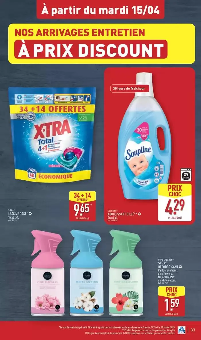 Arrivages de Pâques à prix discount du 15 avril au 21 avril 2025 - Catalogue page 36