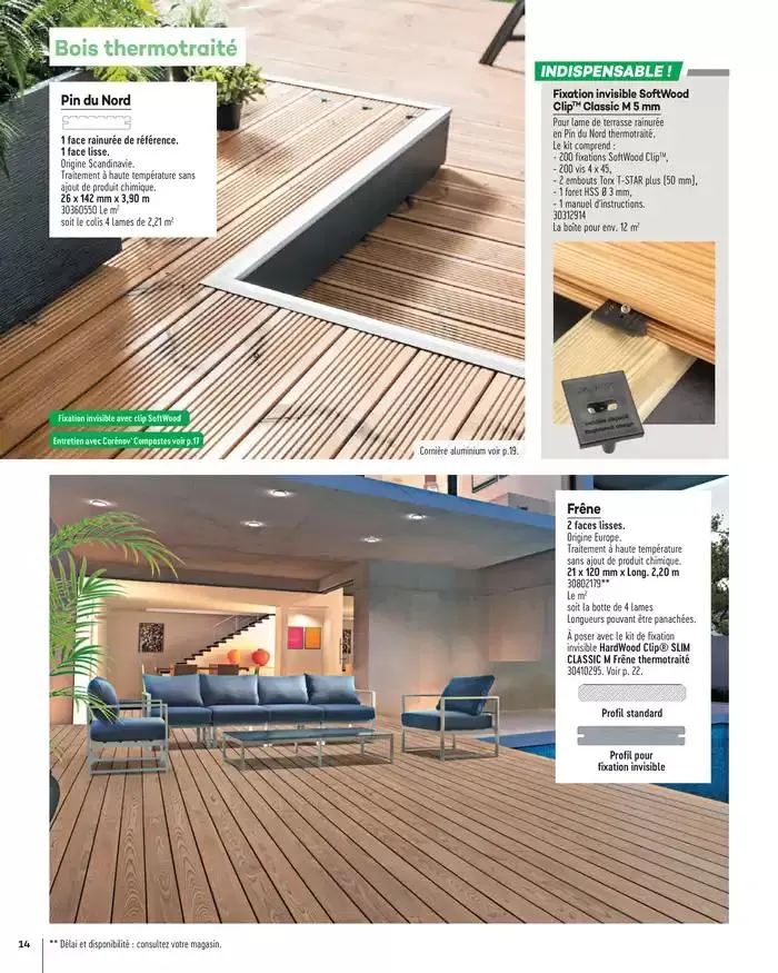 Aménagements Extérieurs 2025 du 1 janvier au 31 décembre 2025 - Catalogue page 14