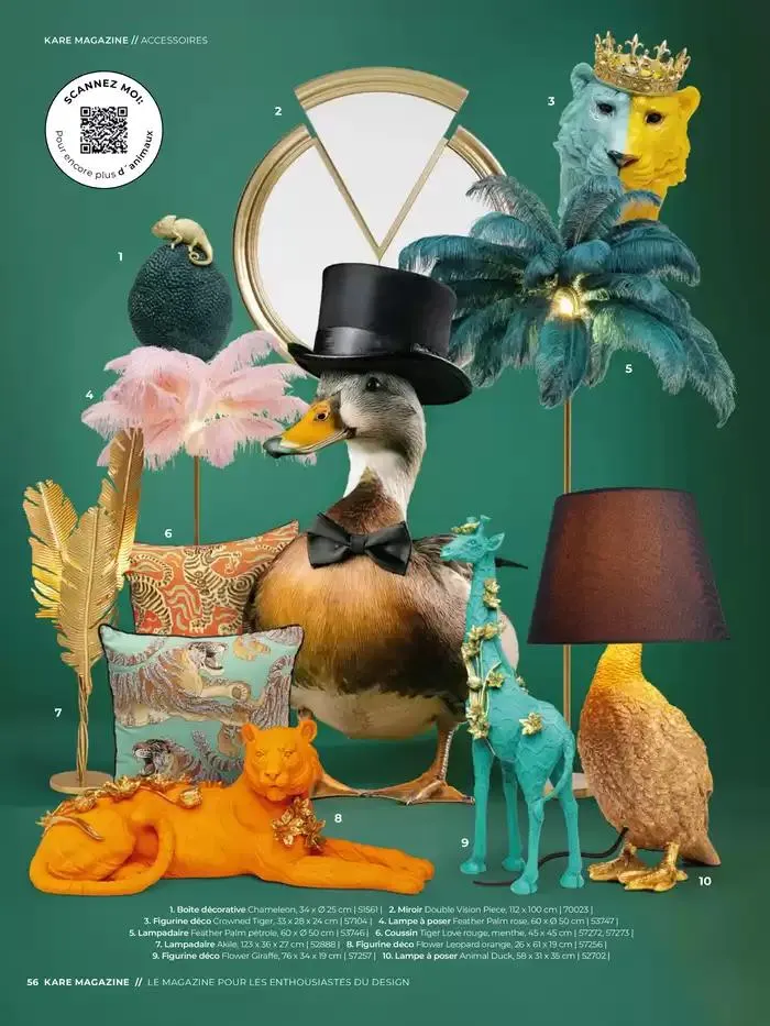 LE MAGAZINE POUR LES ENTHOUSIASTES DU DESIGN du 6 février au 31 décembre 2025 - Catalogue page 56