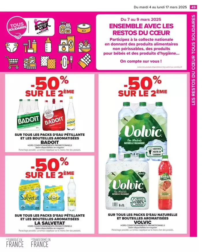 PRODUITS LAITIERS & VÉGÉTAUX du 4 mars au 17 mars 2025 - Catalogue page 51