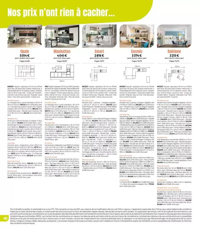 Consultez le menu avant de vous mettre en cuisine. du 7 janvier au 31 décembre 2025 - Catalogue page 162
