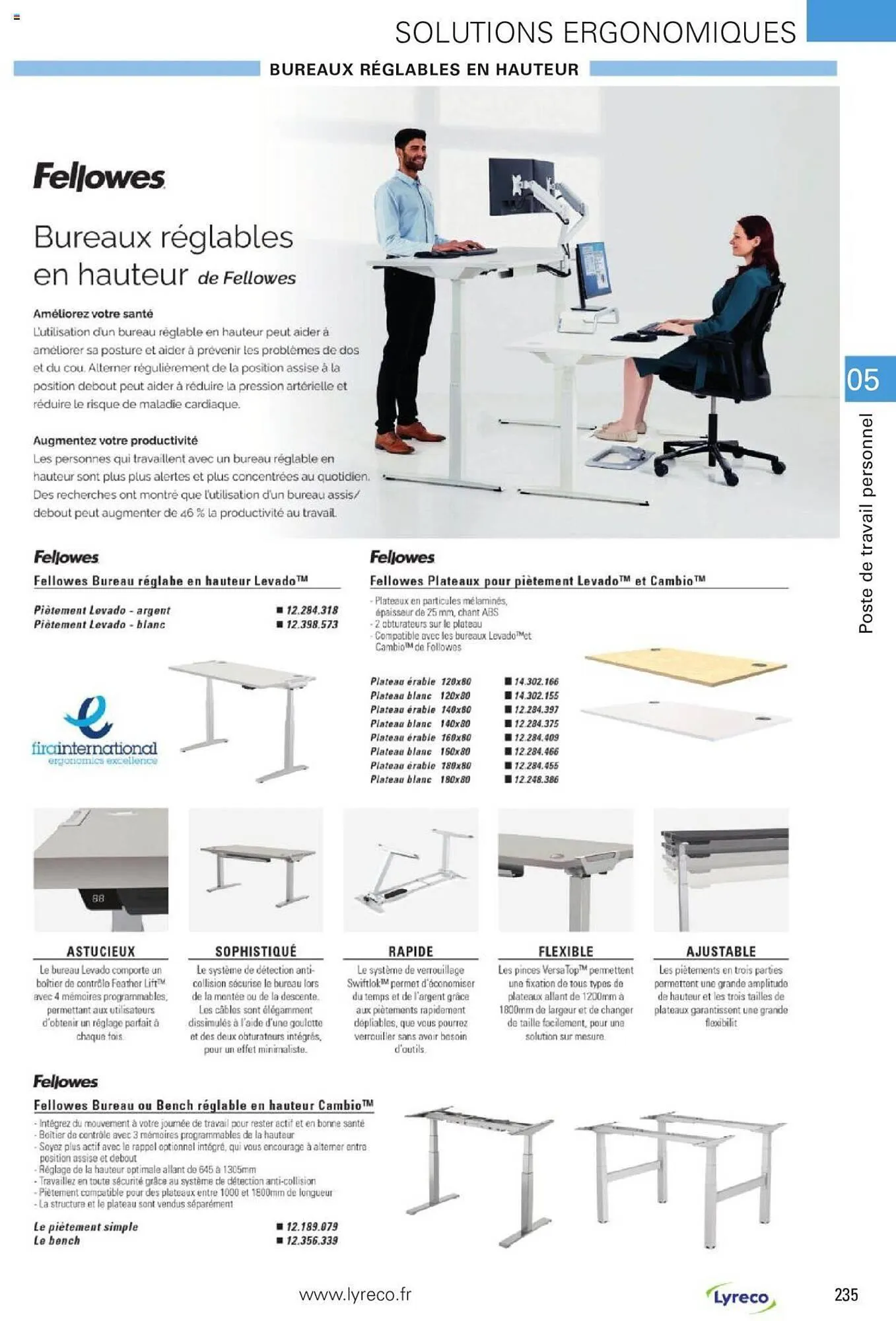Catalogue Lyreco du 15 mai au 31 décembre 2023 - Catalogue page 235