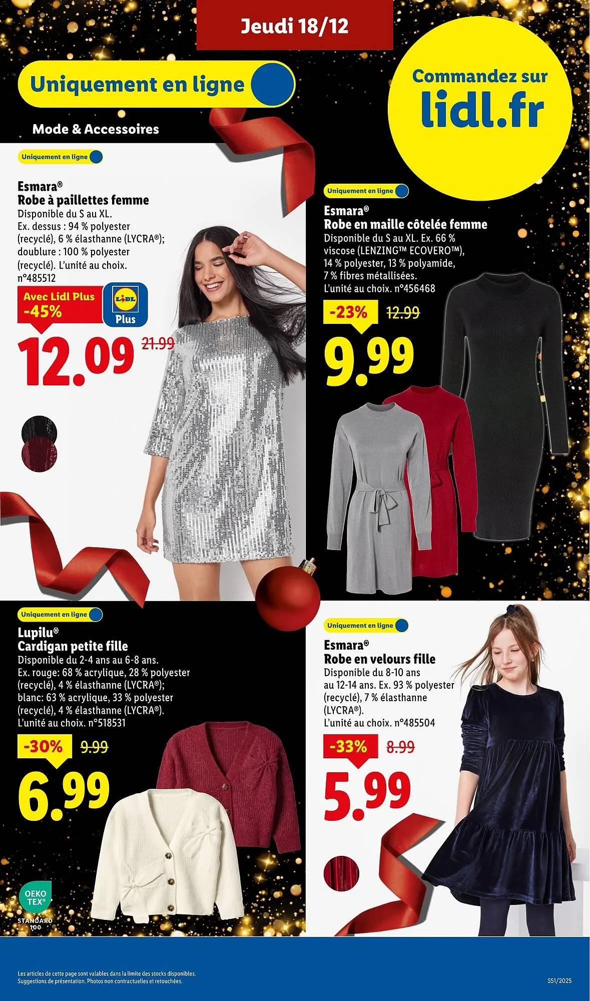 Catalogue Lidl du 18 décembre au 26 décembre 2025 - Catalogue page 61