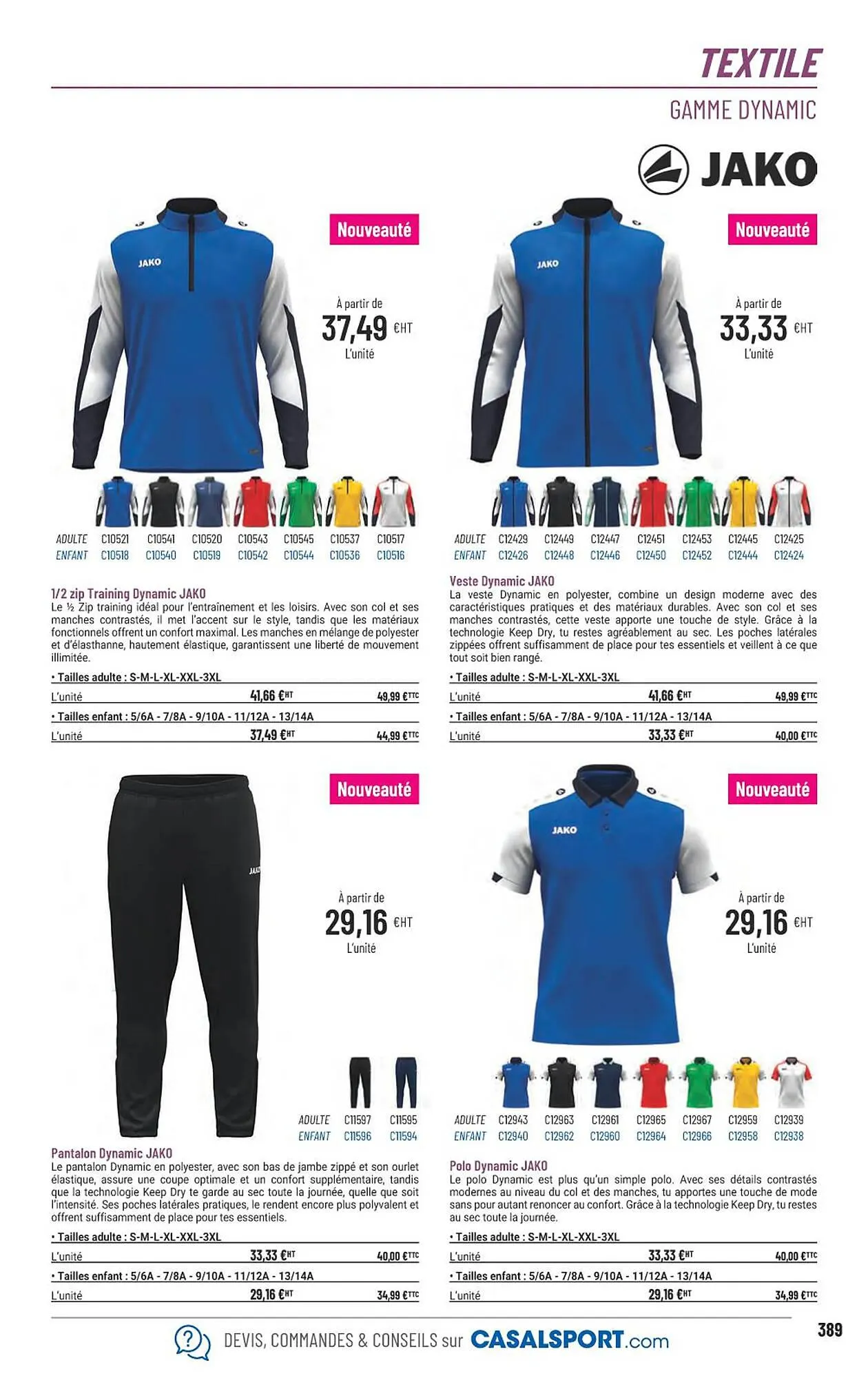 Catalogue Casal Sport du 22 janvier au 31 décembre 2026 - Catalogue page 361