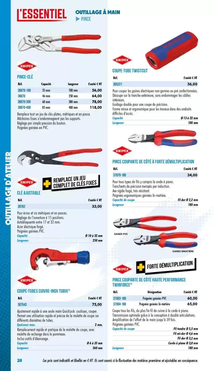 Essentiel Industrie 2025 du 3 janvier au 31 décembre 2025 - Catalogue page 30