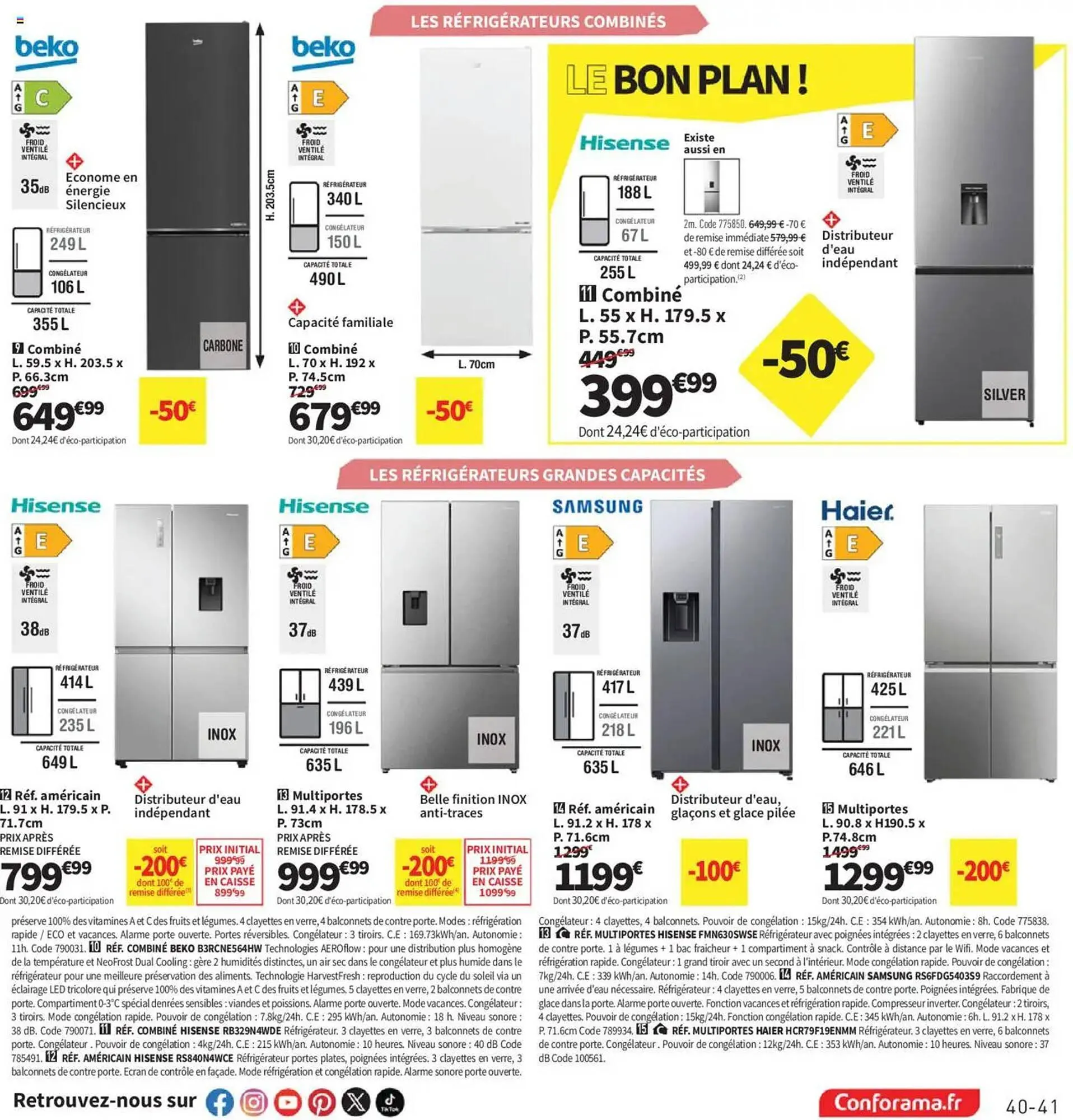 Catalogue Conforama du 10 juin au 7 juillet 2025 - Catalogue page 41