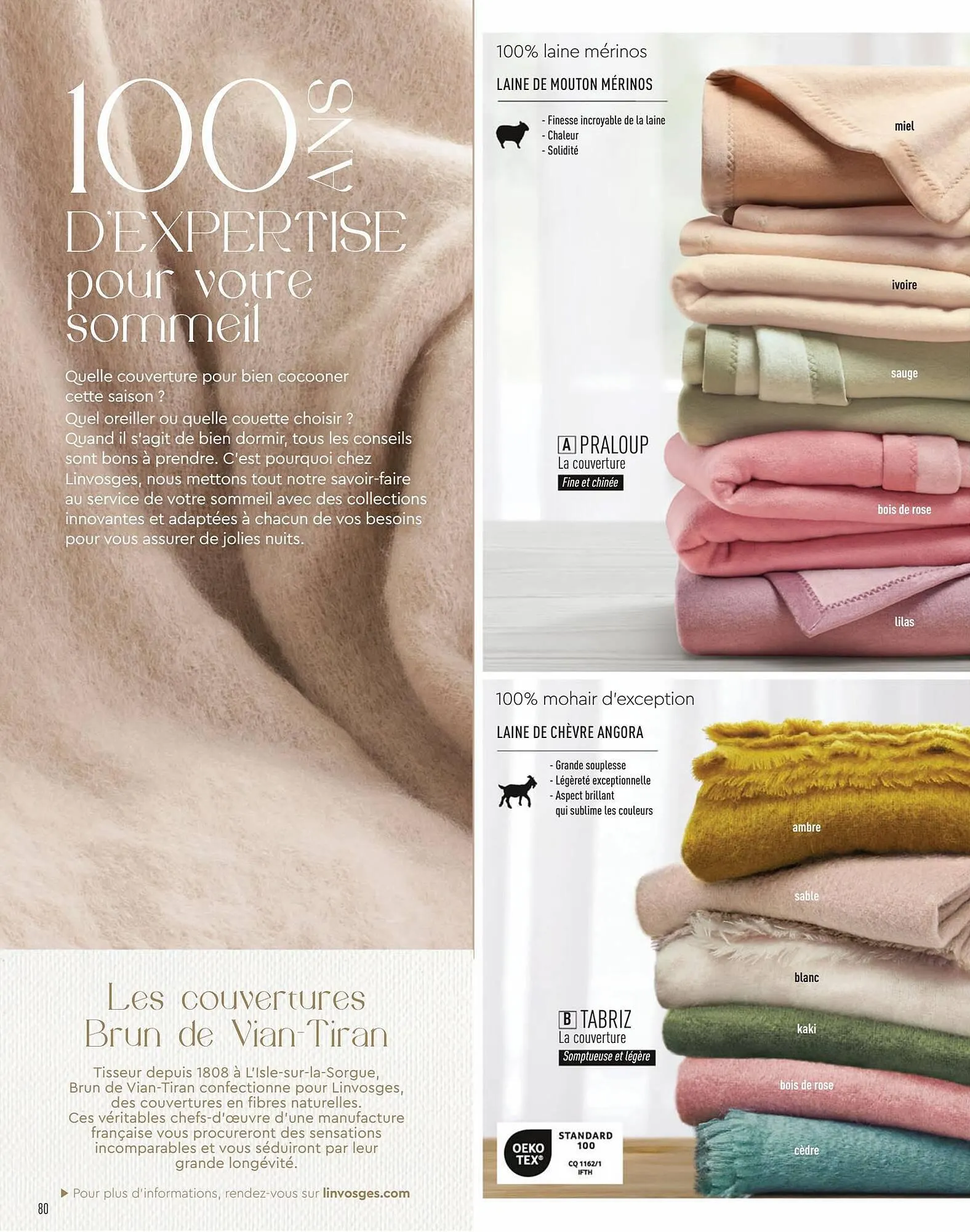 Catalogue Linvosges du 26 juillet au 29 juillet 2023 - Catalogue page 82