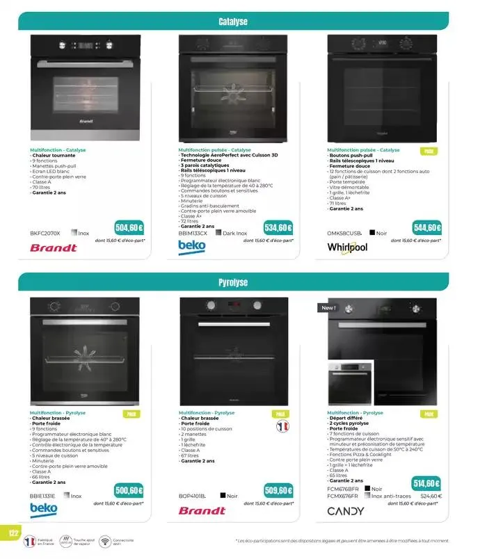 Consultez le menu avant de vous mettre en cuisine. du 7 janvier au 31 décembre 2025 - Catalogue page 122