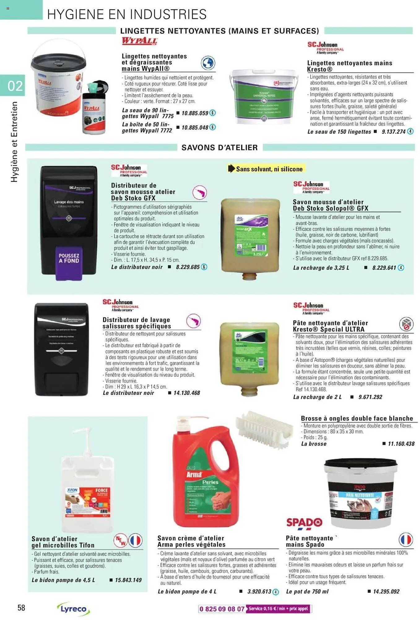 Catalogue Lyreco du 15 mai au 31 décembre 2023 - Catalogue page 58