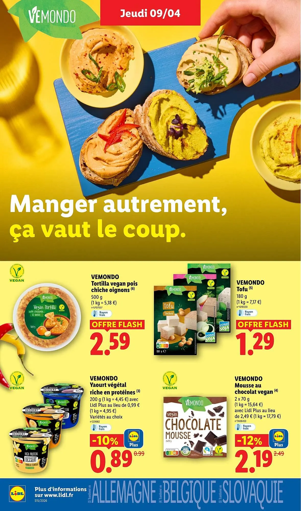 Catalogue Lidl du 9 avril au 15 avril 2026 - Catalogue page 22