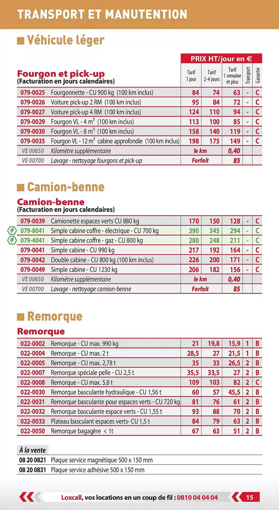 Catalogue Loxam du 3 janvier au 31 décembre 2025 - Catalogue page 17