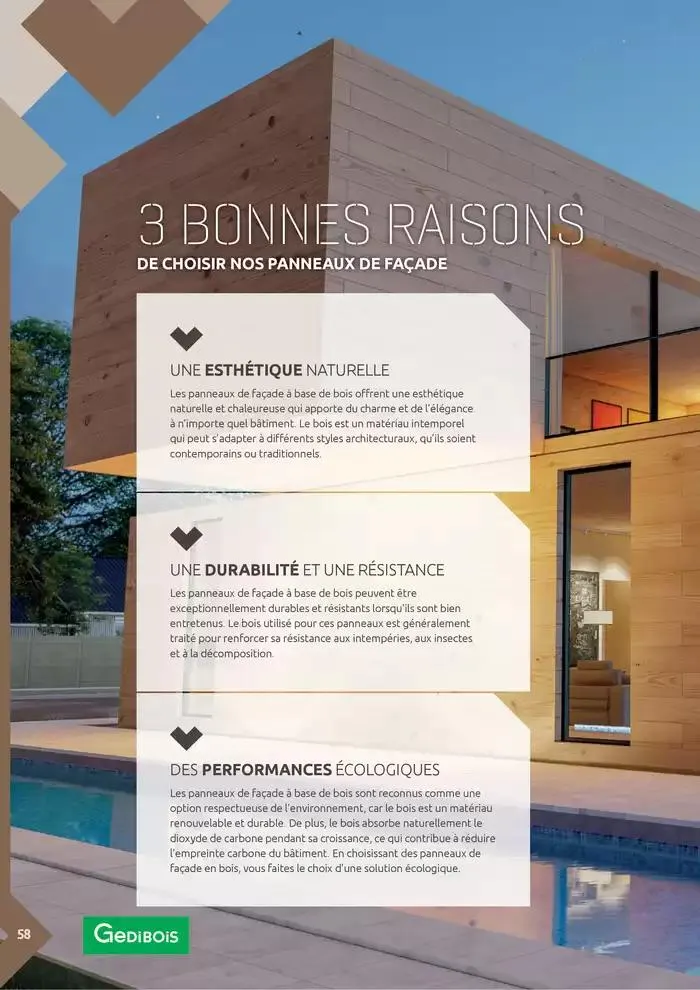 Aménagents Intérieurs du 9 décembre au 9 juin 2025 - Catalogue page 58