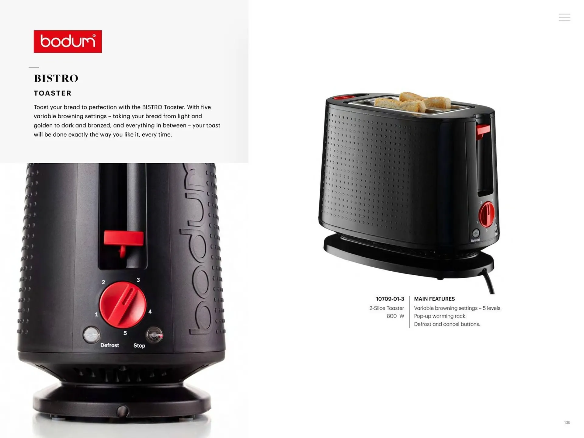 Catalogue Bodum du 9 février au 31 décembre 2026 - Catalogue page 139